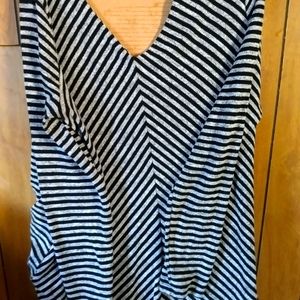 Woman's Stripped Evening Shirt